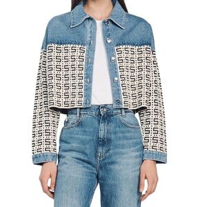 Sandro Light Blue Denim Jacket